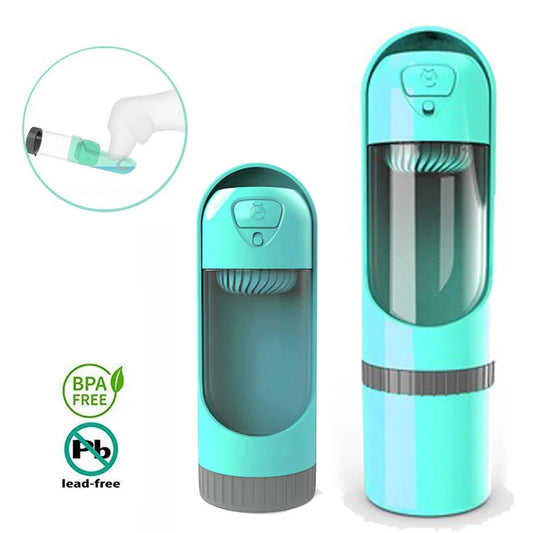 HydratePaw™ Portable Pet Water Bottle with Activated Carbon Filter