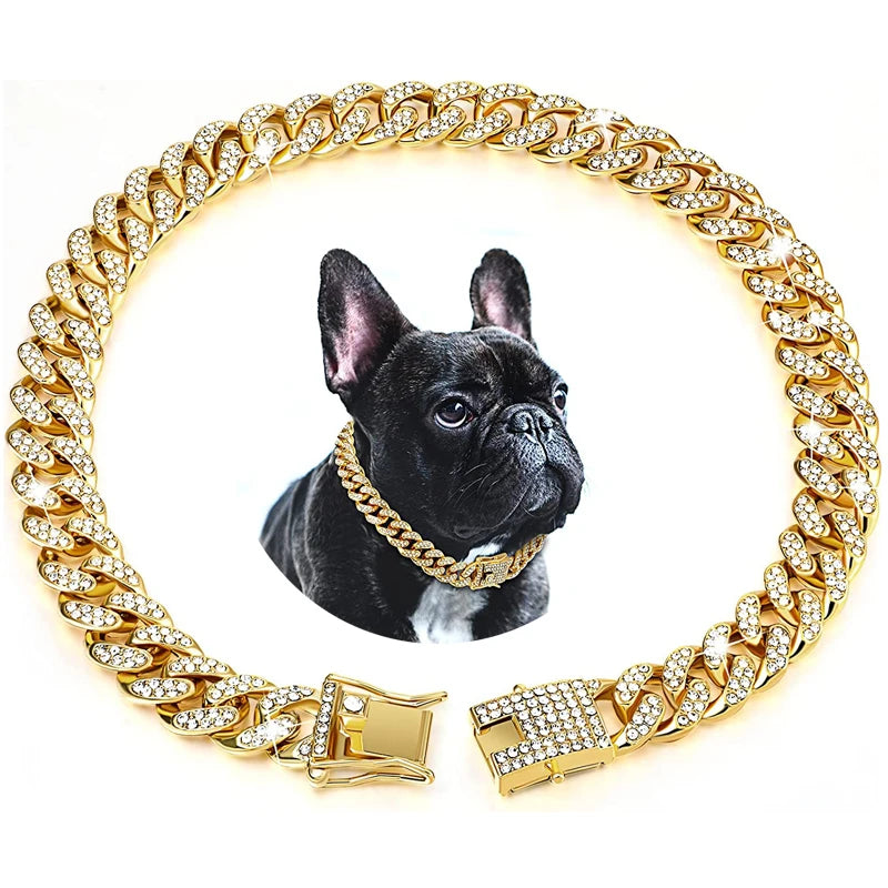 Feline Fashionista Pet Diamond Collar