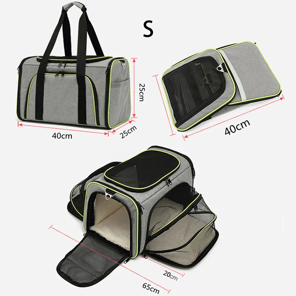 Expandable Cat Carrier Bag