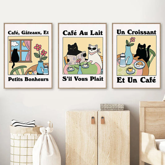 French Cafe Poster