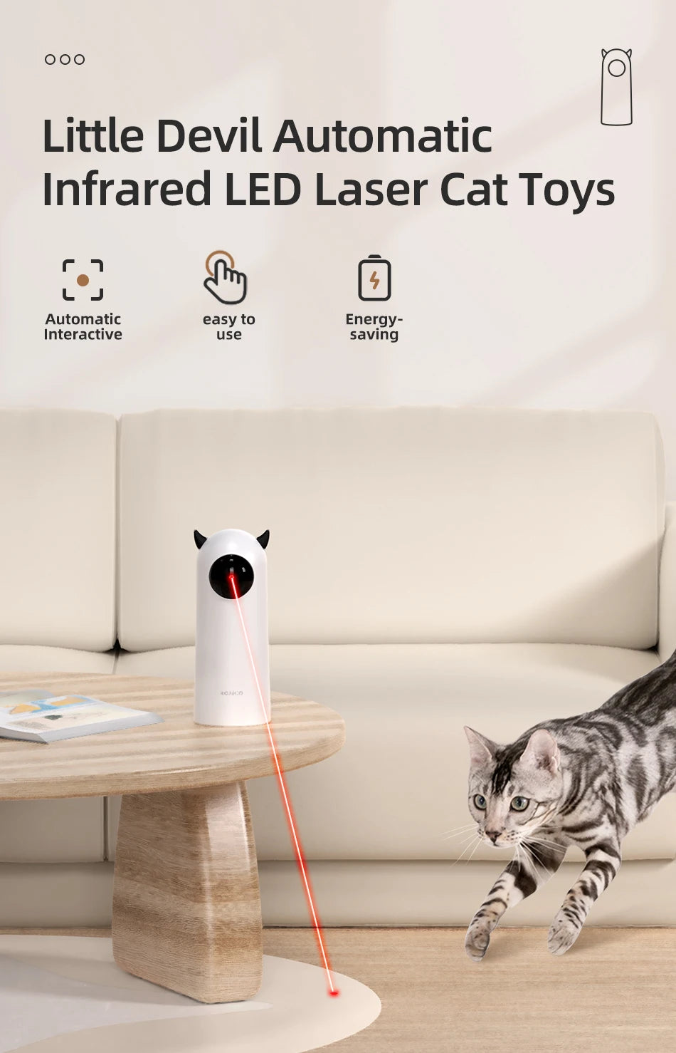 Little Devil Smart Laser Toy