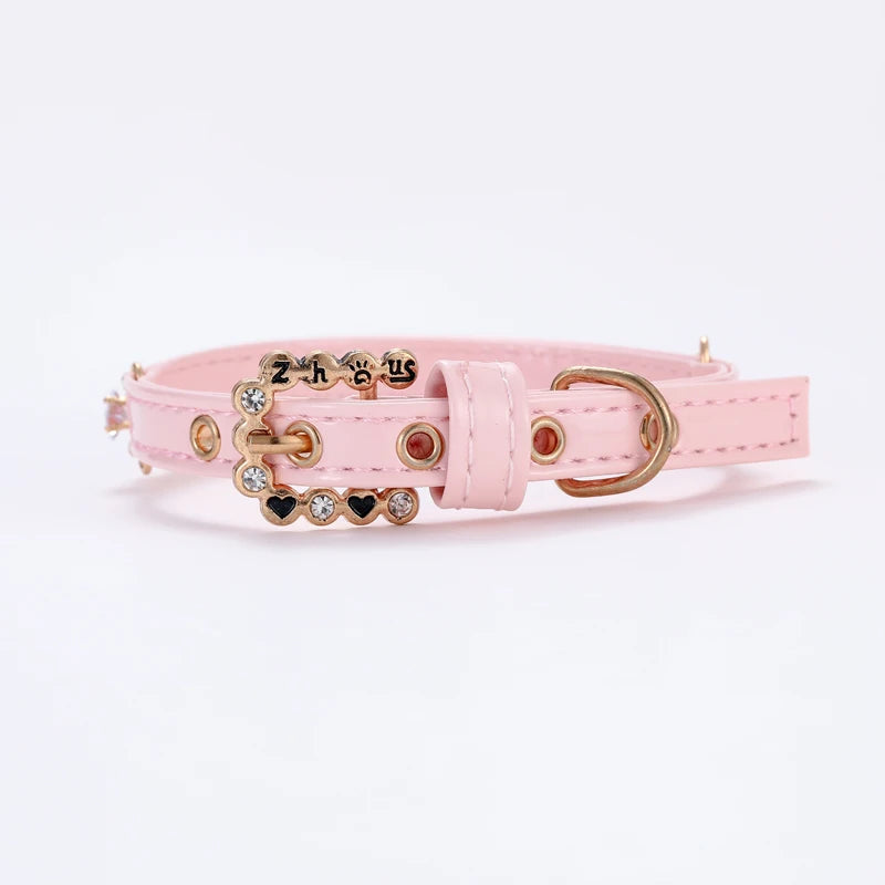 Feline Fashionista Rhinestone Collar