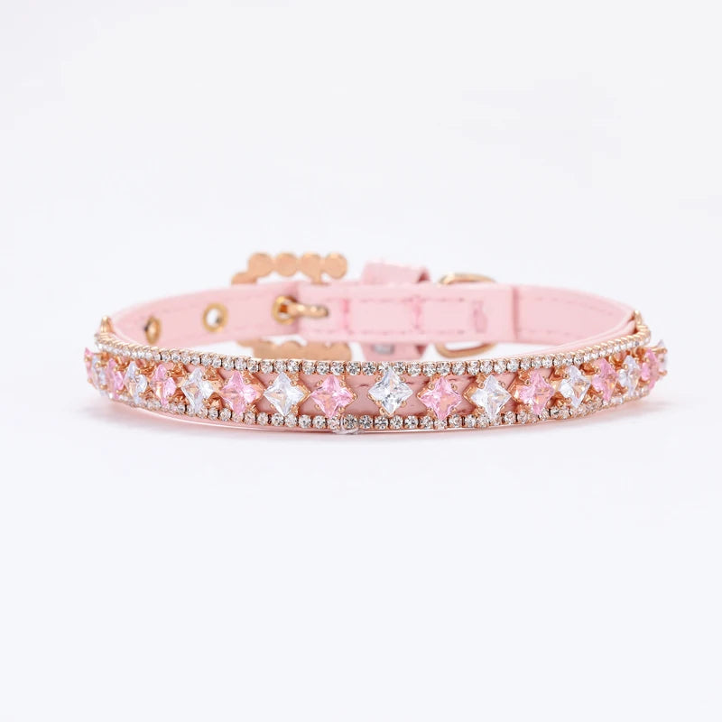 Feline Fashionista Rhinestone Collar