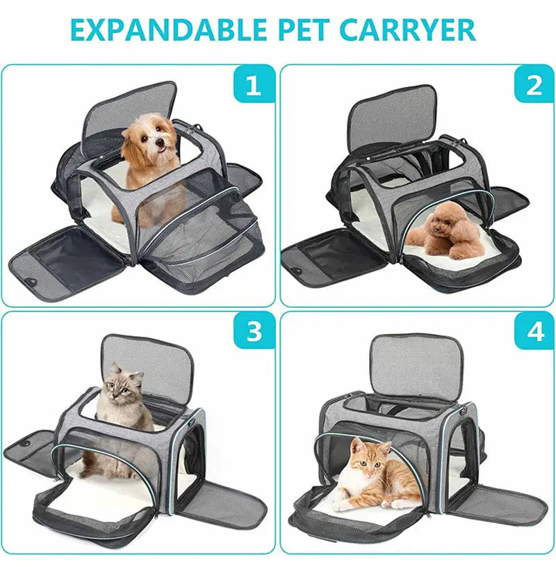 Expandable Cat Carrier Bag