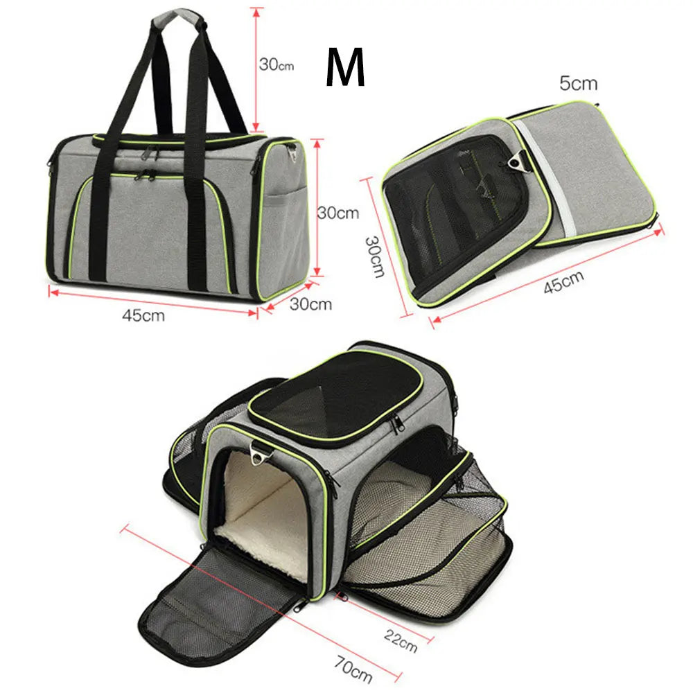 Expandable Cat Carrier Bag