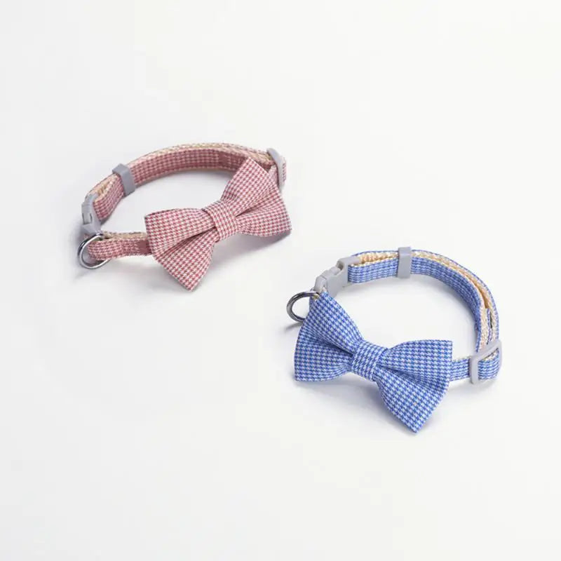 Whisker Wonderland: Charming Cat Bow Tie Collar